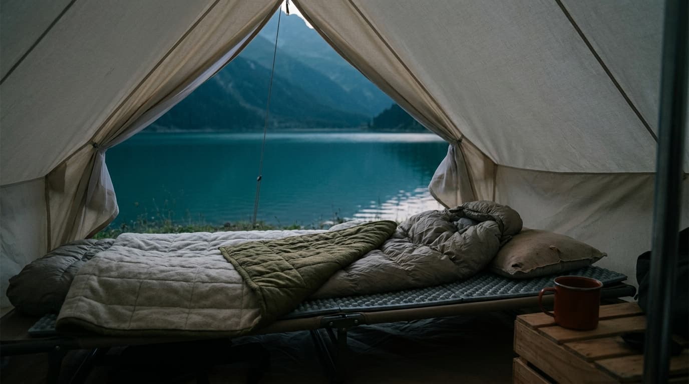 How to keep a tent cool in hot weather