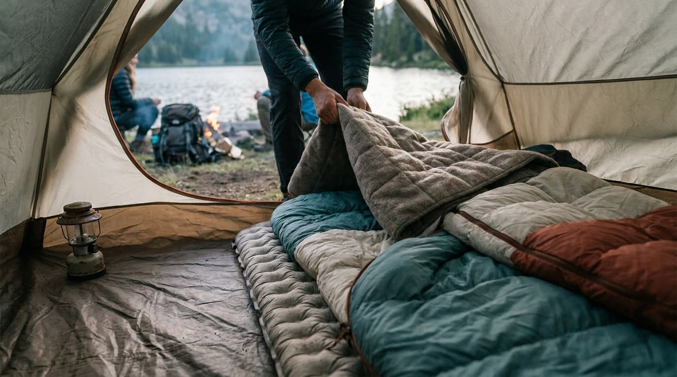 How to keep an air mattress warm camping