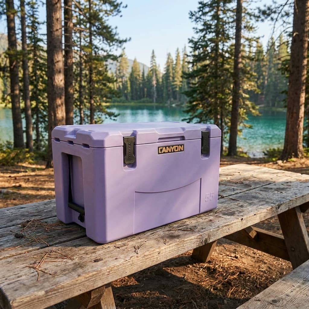 Canyon Outfitter 55 cooler in the field