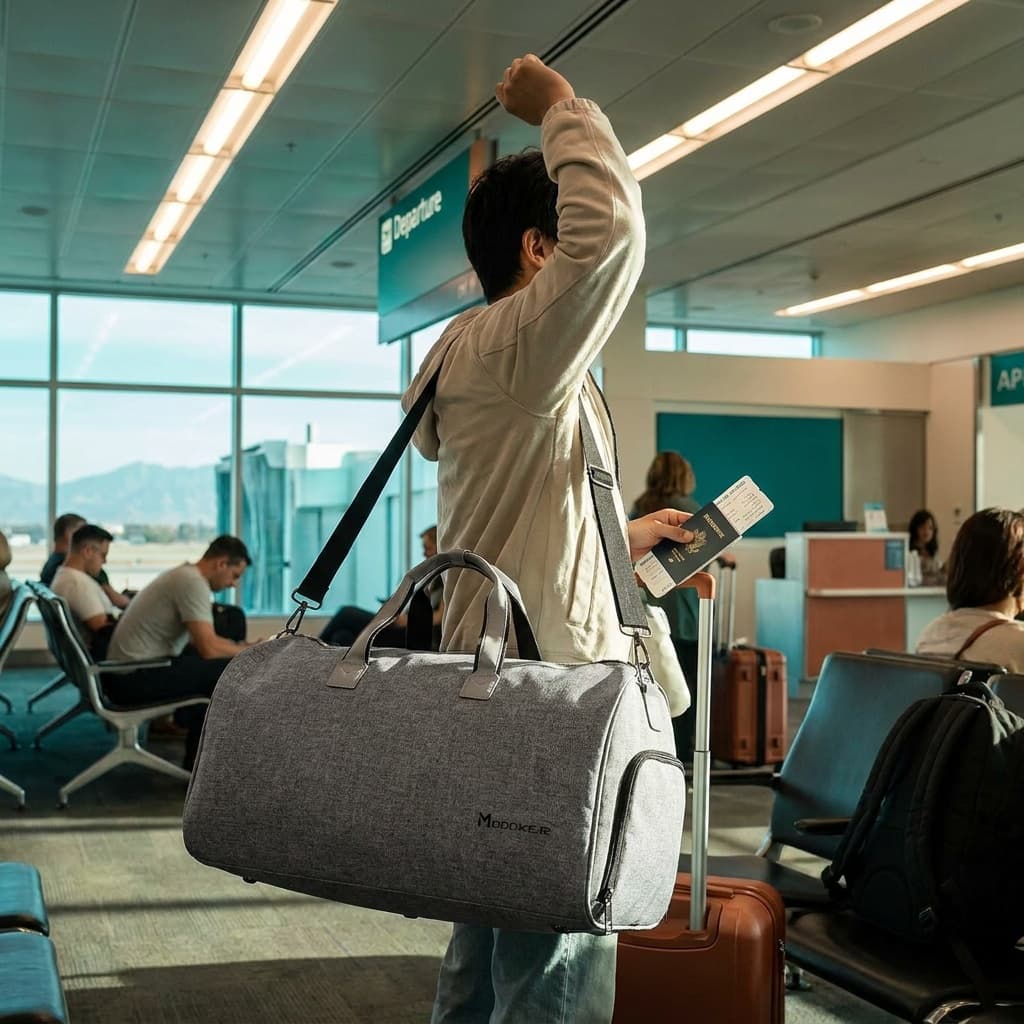 Modoker Convertible Garment Duffel Bag