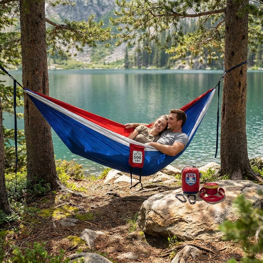 Wise Owl Outfitters Camping Hammock (Double)