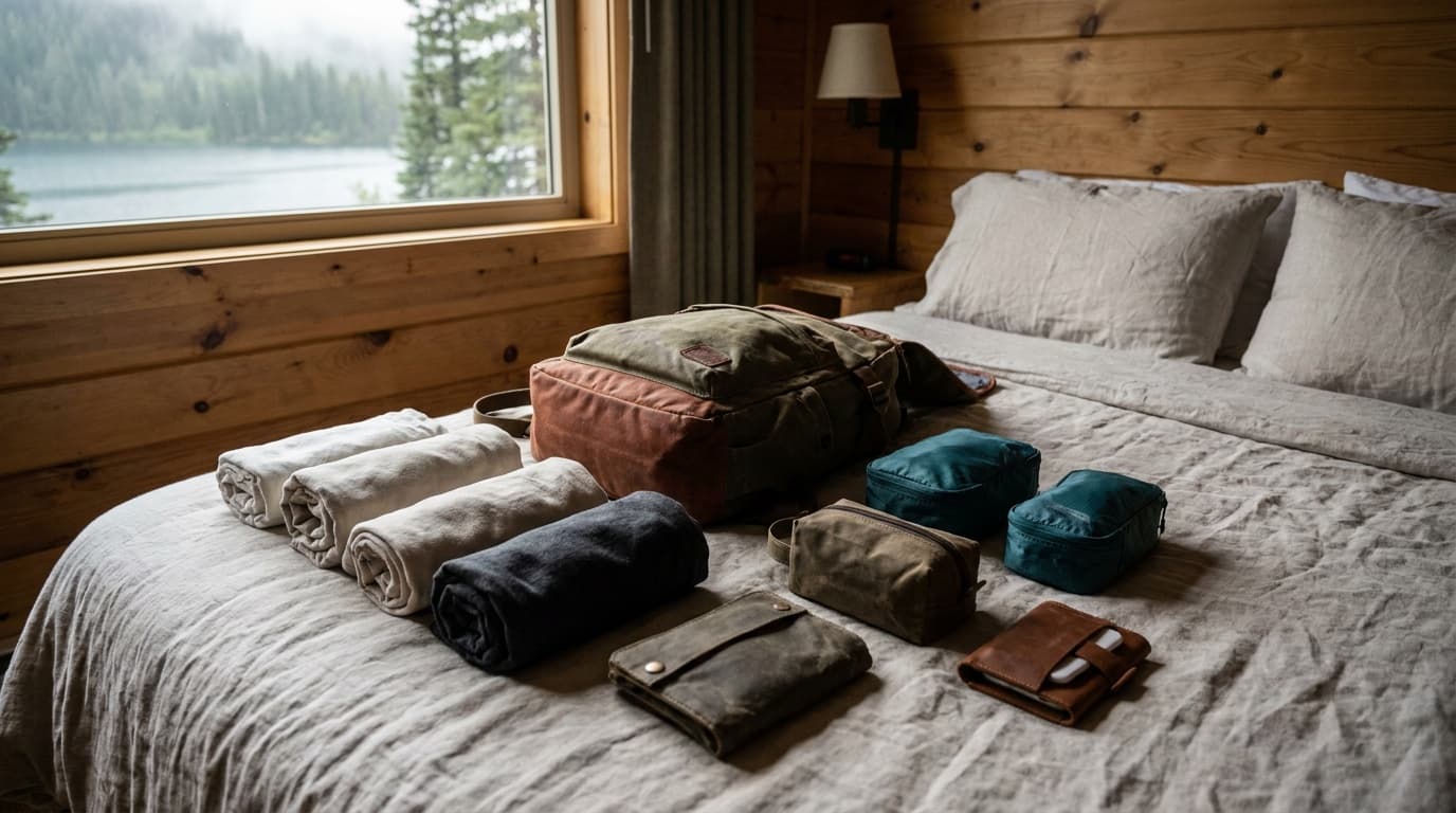 One-bag travel kit: carry-on only, start to finish
