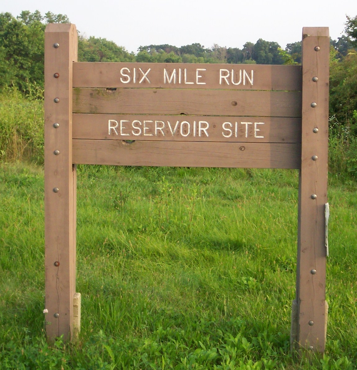 Six Mile Run Reservoir Site