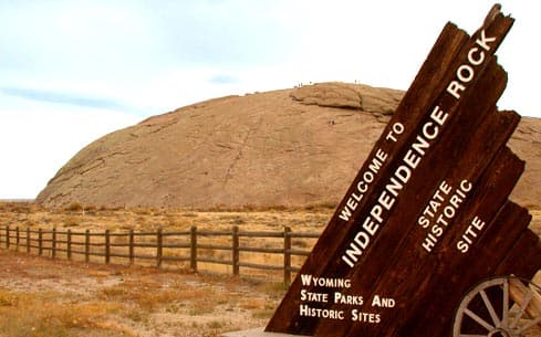 Independence Rock State Historic Site
