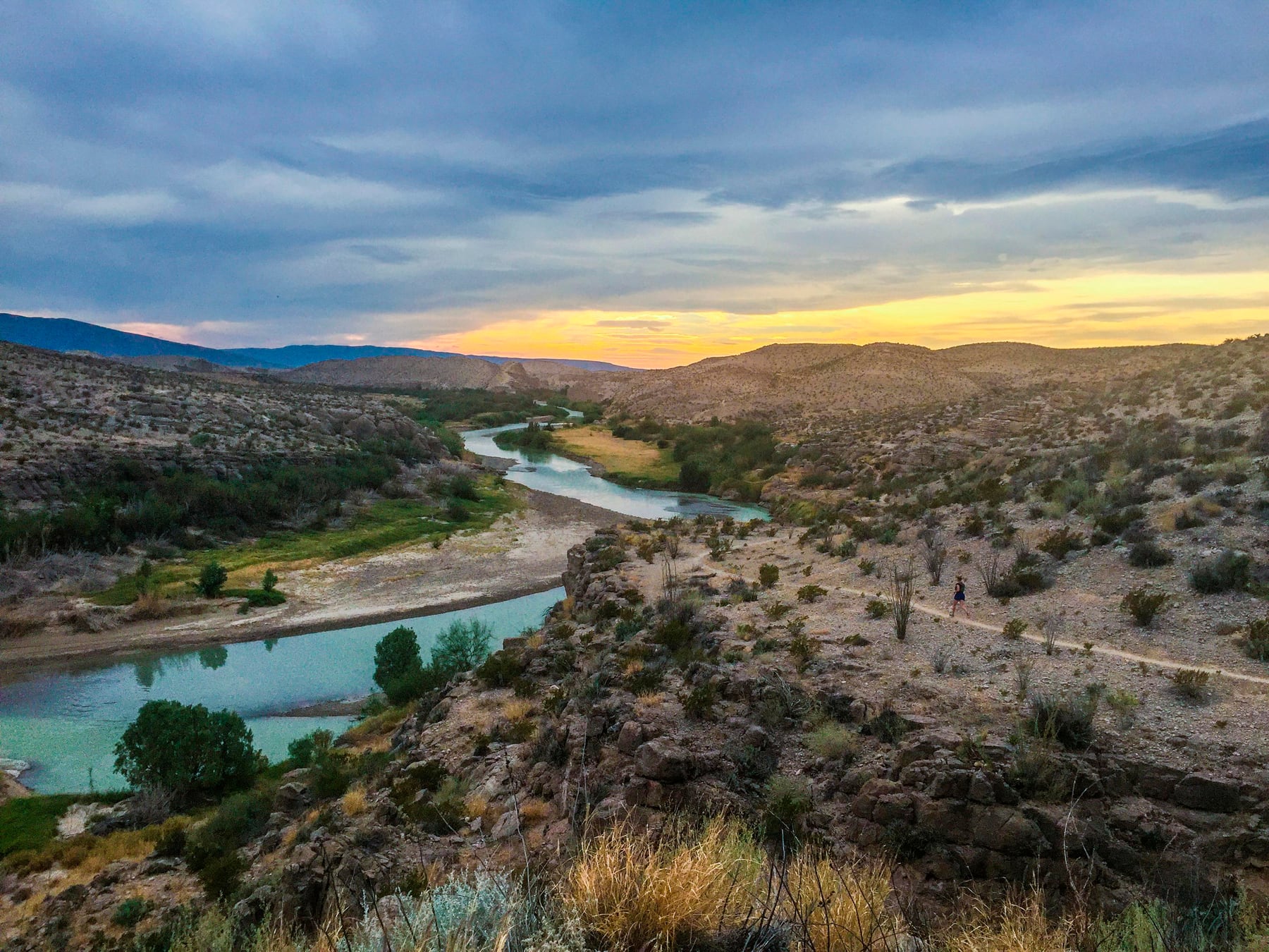 A Rio Grande scene in Big Bend National Park