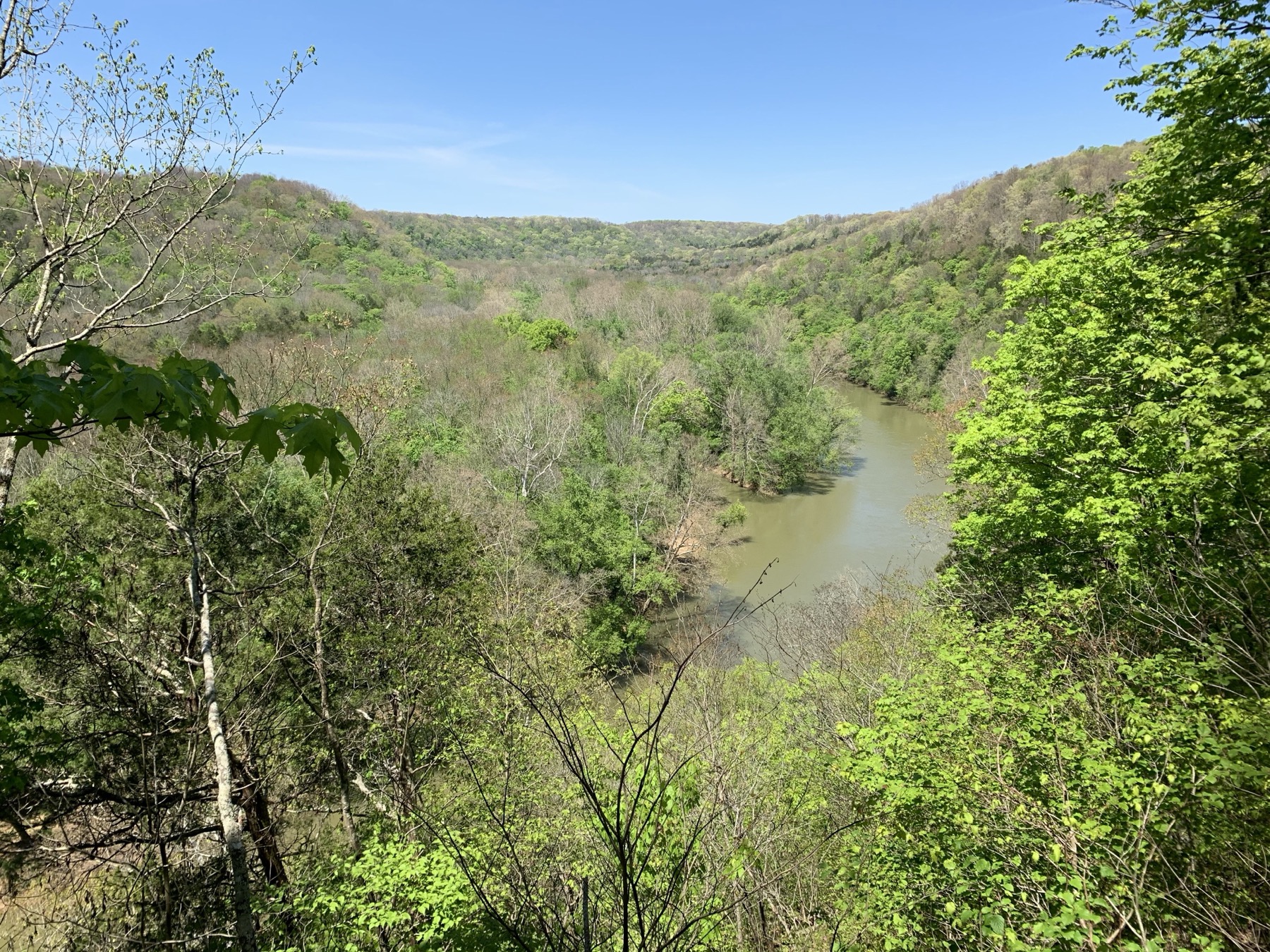 Green River valley seen from Green River Bluffs Overlook