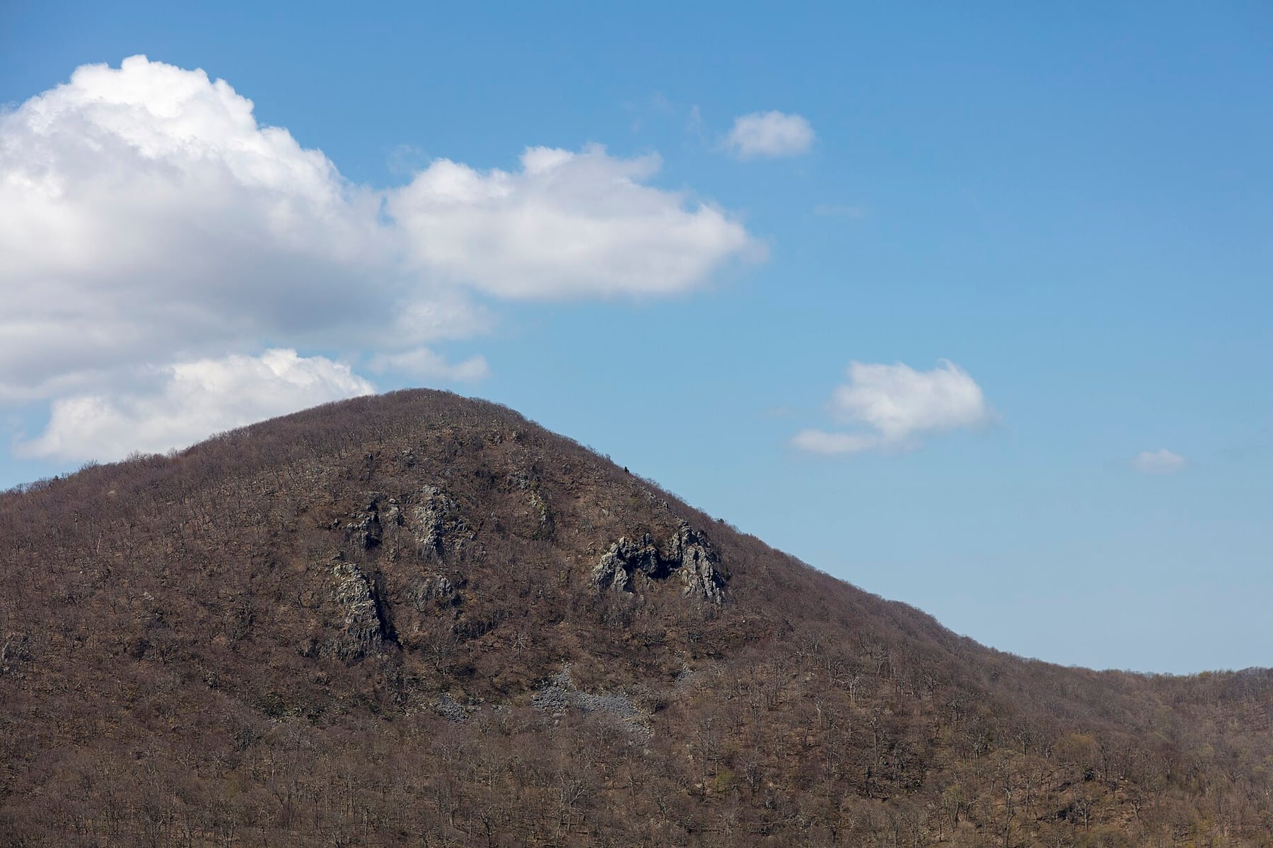 View from Hawksbill Summit in Shenandoah