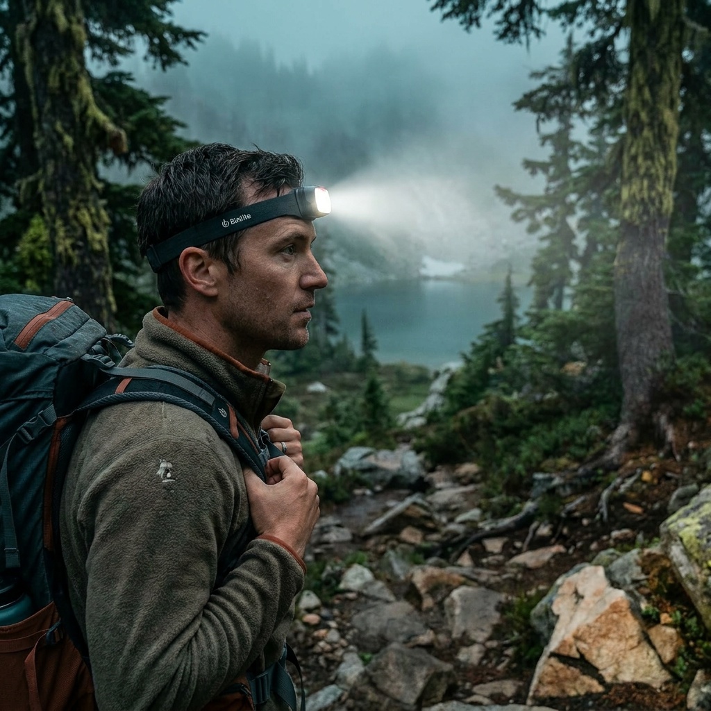 BioLite Range 500 Rechargeable Headlamp