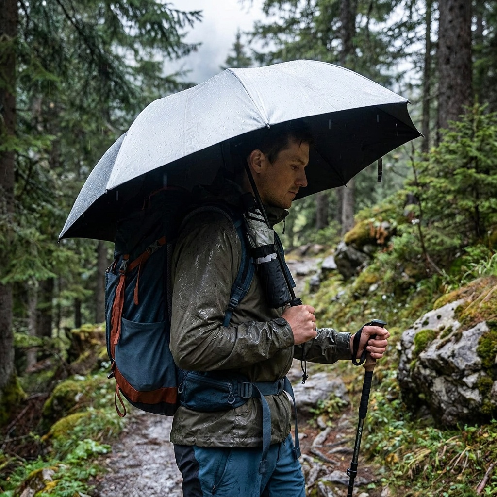 EuroSCHIRM Swing Handsfree Trekking Umbrella