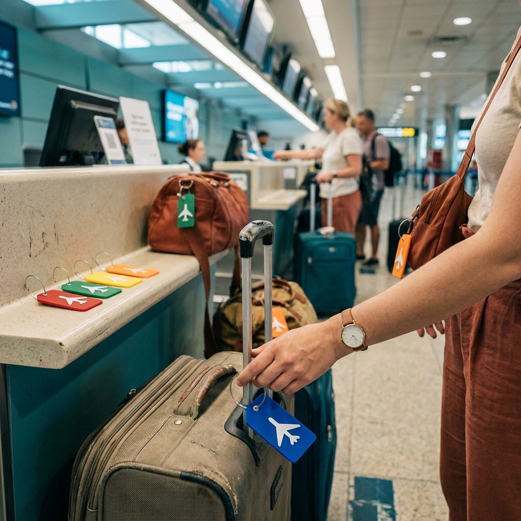 Gostwo Silicone Luggage Tag 5-Pack