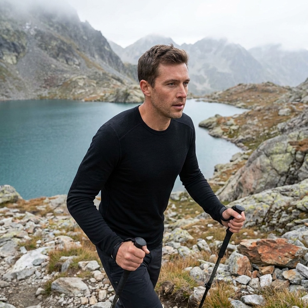 Icebreaker Oasis Mid-Weight Merino Long Sleeve Crewe