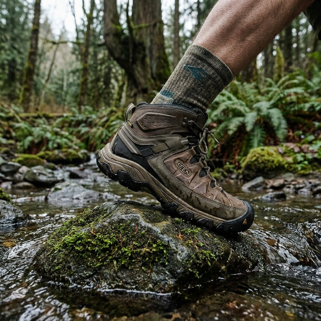 KEEN Men's Targhee III Mid Waterproof Hiking Boot