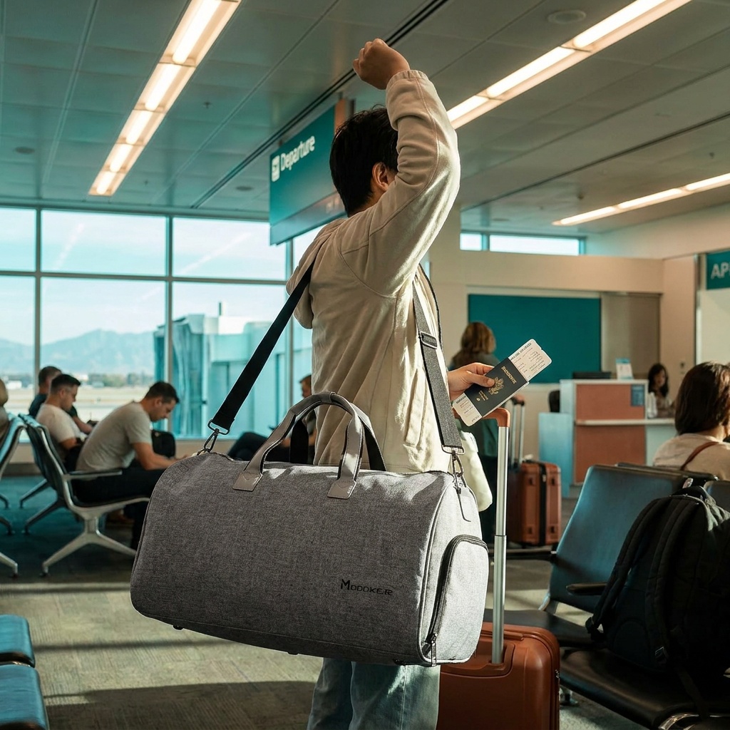 Modoker Convertible Garment Duffel Bag