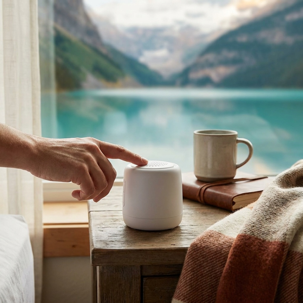 Paussion Portable Travel Mini White Noise Machine