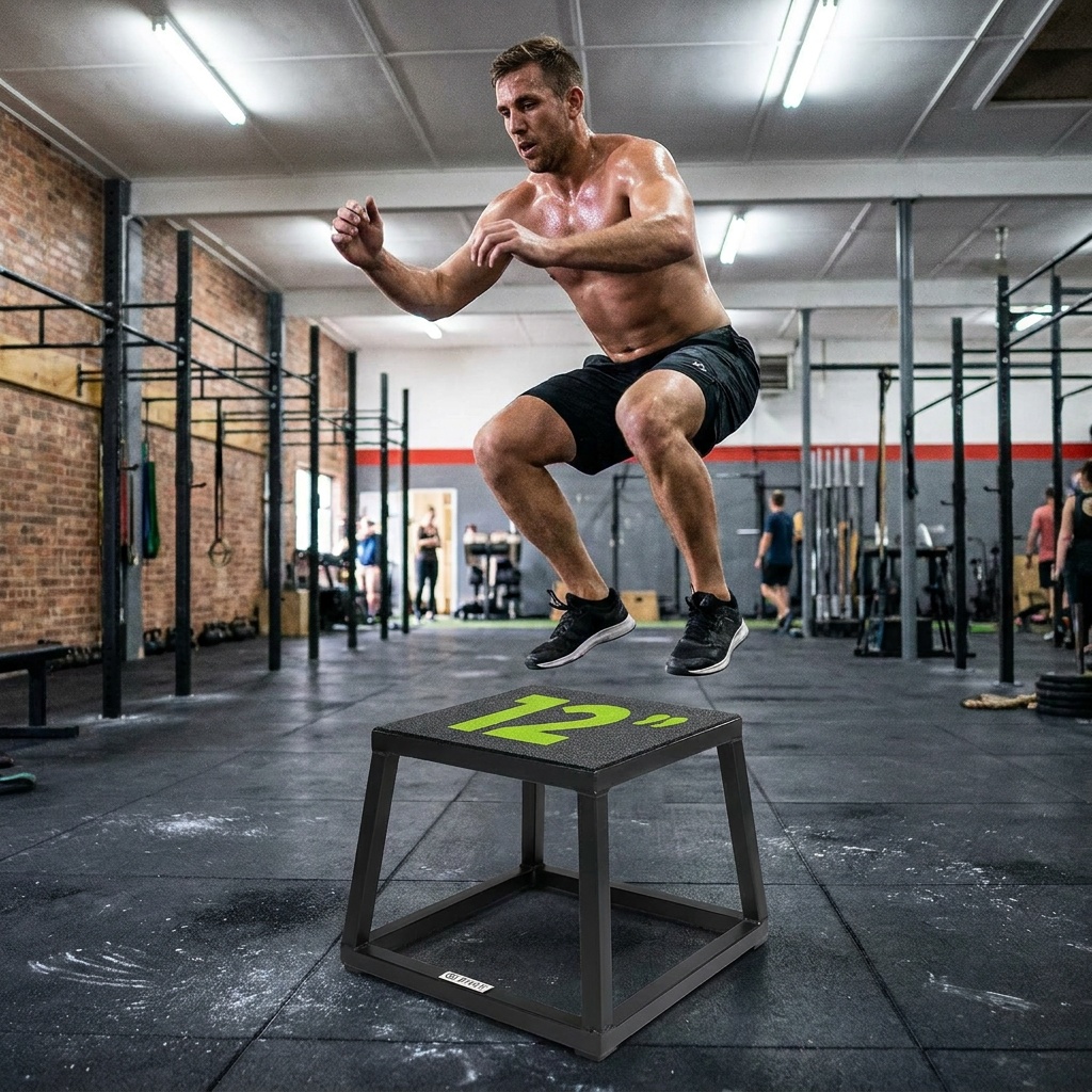 Rage Fitness Steel Plyo Box