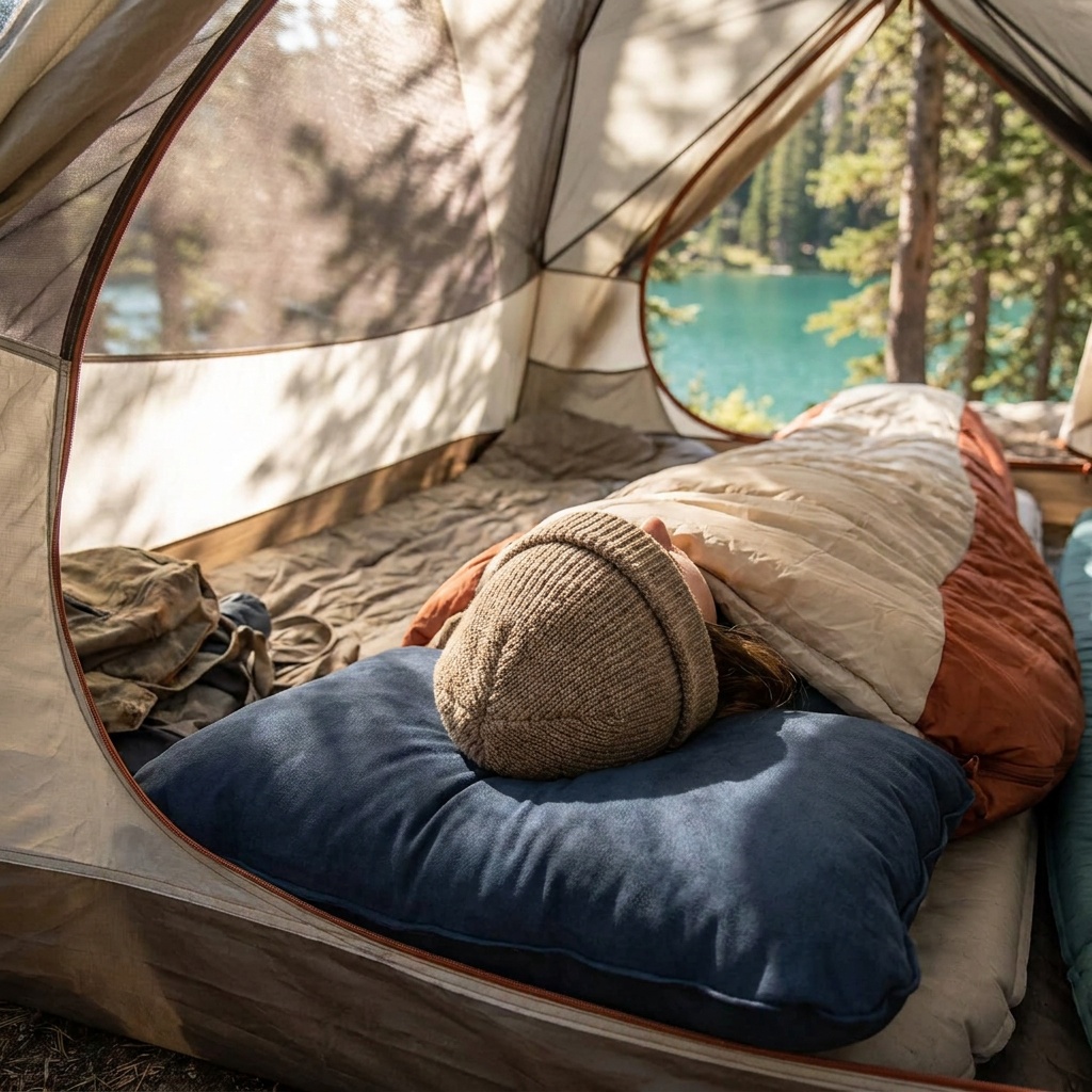 Therm-a-Rest Compressible Cinch Camping Pillow