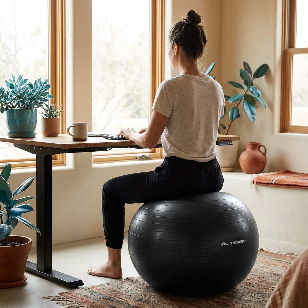 Trideer Exercise Ball