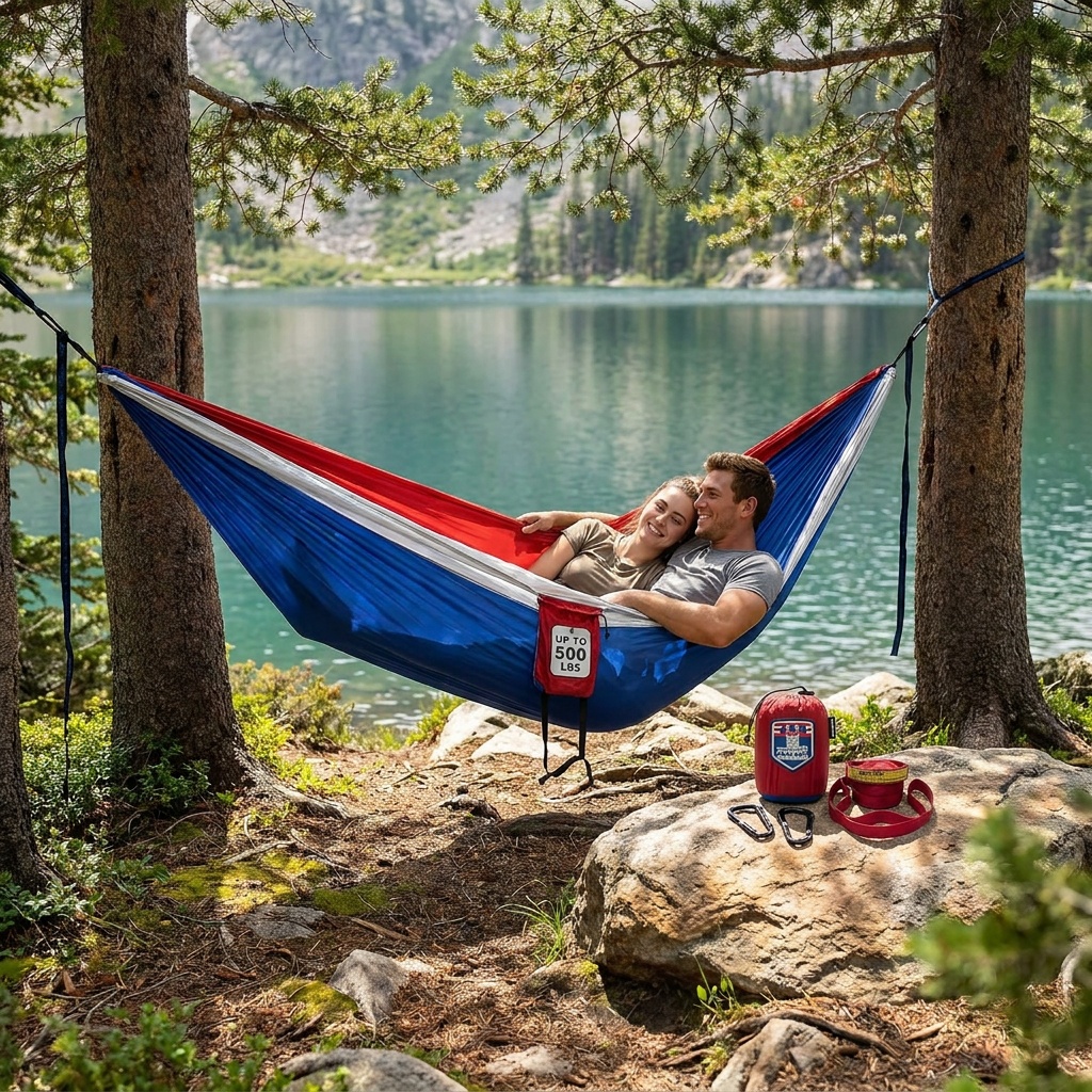 Wise Owl Outfitters Camping Hammock (Double)